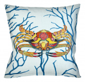 Декоративная подушка «Фантастика подводного мира» версия 3 (блю)