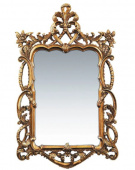 Зеркало в золотой раме “Беатриче”