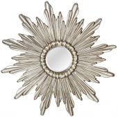 Зеркало-солнце Ray Silver, Ø74,5 см