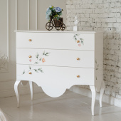 Комод Флер Де Лис с тремя ящиками