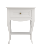 Тумба прикроватная 1 ящик  М301W White