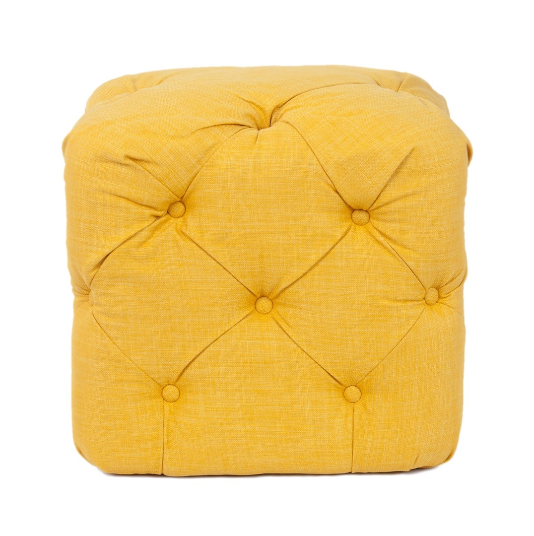 Дизайнерский пуф Amrit Yellow