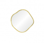 Organic S Gold Зеркало в тонкой раме Smal Ø41 см