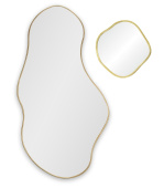 Lake Panno Gold (Лэйк) Сет из 2-х зеркал 58*110, Ø41 см