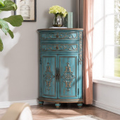 Комод угловой Cilan 104, синий  