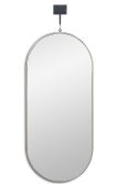 Kapsel ST Silver (Капсел) Зеркало на подвесе в тонкой раме 40*95 см