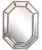 Зеркало в раме Diamond Silver (Даймонд), 90*120 см