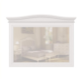 Зеркало прямоугольное(горизонтальное)  М104W White