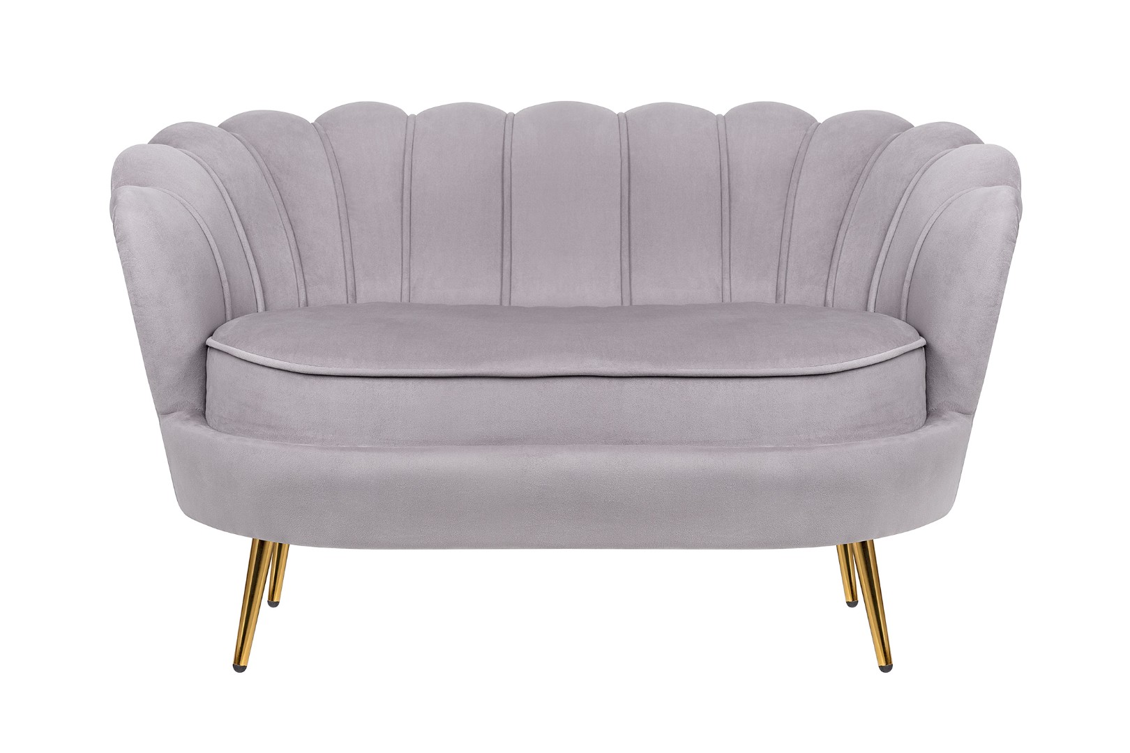 Диван ракушка Pearl Double Grey