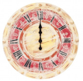 Часы Secret De Maison SUMMER ( mod. FS-1547 ) металл, 66х8х66см, античный бело-розовый