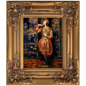 Жан-Эмиль Бланш. «Портрет Вацлава Нижинского», 1910 в картинной раме «Шелли»