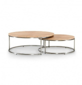 Комплект кофейных столов из дуба “Фитц”