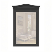 Зеркало прямоугольное(вертикальное) М106BL Black