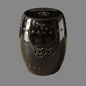 Табурет керамический  TJC10, Черный