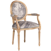 Кресло (стул с подлокотниками) «Старинный замок» olive