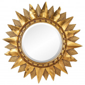 Зеркало-солнце Sol Gold, Ø85 см
