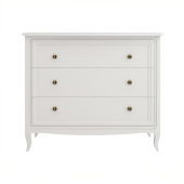 Комод 3 ящика  М404W White