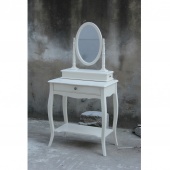 Туалетный стол с зеркалом ST9221 (Белый)