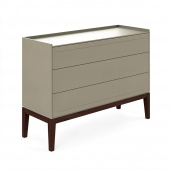 Комод 3 ящика MRS401Q Каменно-серый