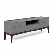 Тумба ТВ широкая MRS406G Серый