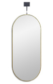 Kapsel ST Gold (Капсел) Зеркало на подвесе в тонкой раме 40*95 см