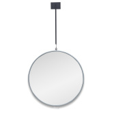 Tandem M Silver (Тандем) Зеркало на подвесе в тонкой раме 40*70 см