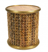Столик Secret De Maison DRUM ( mod. ND-023) дерево манго, 43x46см, коричневый