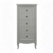 Комод высокий 5 ящиков М315G Grey