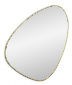 Зеркало в тонкой раме Sten S Gold