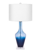 Синяя настольная лампа “Одри”
