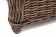 "Равенна" диван двухместный плетенный из ротанга, цвет коричневый "Равенна" диван двухместный плетенный из ротанга, цвет коричневый