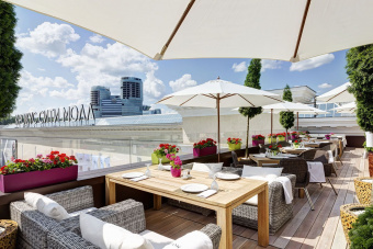 "Витория" деревянный стол из натурального тика, 200х100см