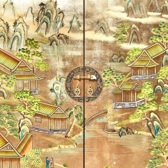 Шкаф Gold на высоких ножках, Золотой родник