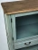 Винный шкаф H817 (H03+H02) Топ шато + светло бирюзовый с эффектом старения