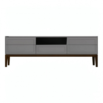 Тумба ТВ широкая MRS406G Серый