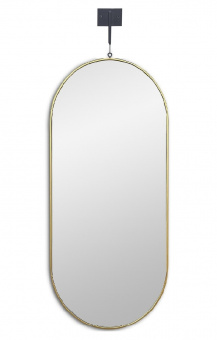 Kapsel ST Gold (Капсел) Зеркало на подвесе в тонкой раме 40*95 см