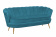 Диван ракушка для гостиниц Pearl Triple Marine Velvet