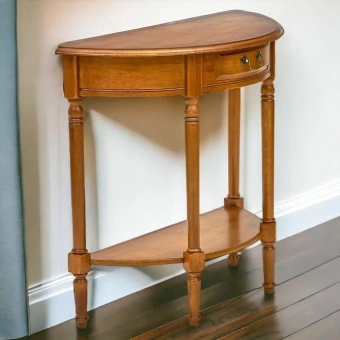 Консоль полукруглая H834 (D71) Итальянский орех