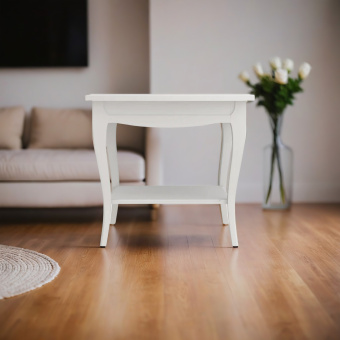 Столик кофейный  М101W White