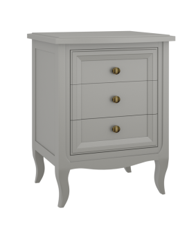 Тумба прикроватная 3 ящика М303G Grey