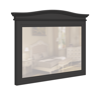 Зеркало прямоугольное(горизонтальное)  М104BL  Black