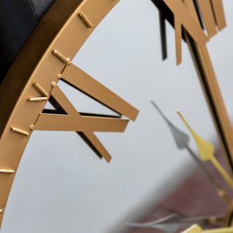 Часы зеркальные «Энтони» (голд)