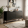 Комод широкий 3 ящика и 2 фасада MRS403BL Черный