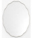 Фантазия (Fancy) Овал Серебро Зеркало в тонкой раме 60*80 см