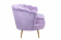 Диван ракушка Pearl Double Purple