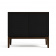 Комод 2 двери MRS404BL Черный Комод 2 двери MRS404BL Черный