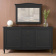 Комод широкий 3 ящика и 2 двери М403BL Black