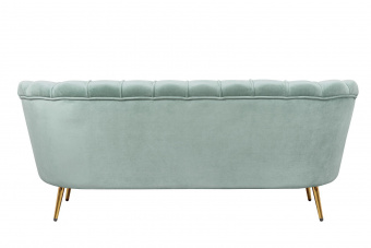 Диван ракушка для гостиниц Pearl Triple Green