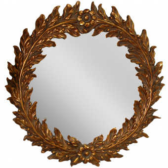 Зеркало в круглой раме "Васари"