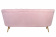Дизайнерский диван Pearl Triple Pink